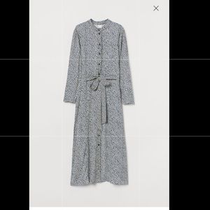 Brand NWOT H&M floral blue,yellow,white print dress.